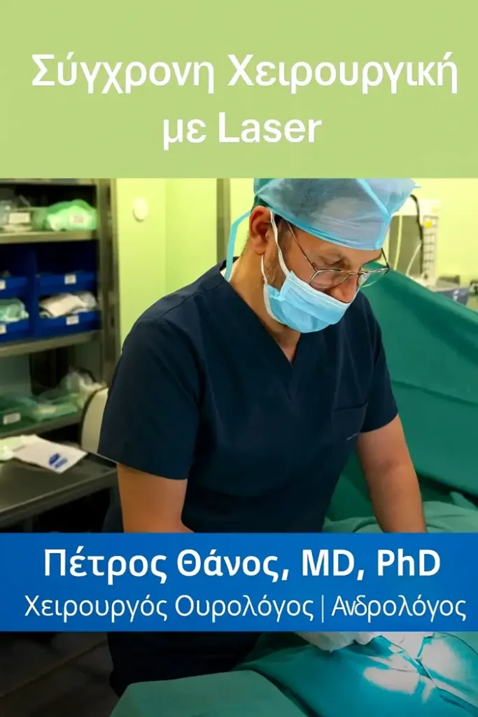 Παθήσεις Πέους Φίμωση – Περιτομή με Laser στη Θεσσαλονίκη. Βραχύς χαλινός πέους laser