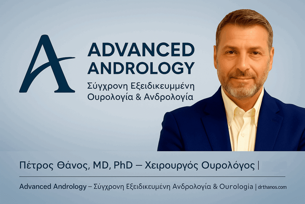 Βαλανίτιδα και βαλανοποσθίτιδα Ουρολογία Ανδρολογία Παθήσεις Ο Ουρολόγος-Ανδρολόγος αξιολογεί, διαγιγνώσκει και θεραπεύει παθήσεις που επηρεάζουν την ανδρική γονιμότητα, τη σεξουαλική λειτουργία και τη γενικότερη ποιότητα ζωής